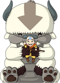 Figurine Appa et Aang – 30,5 cm