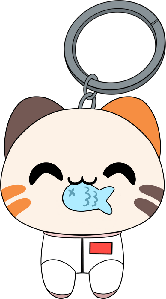 Crumb Astro Keychain Plush (6in)