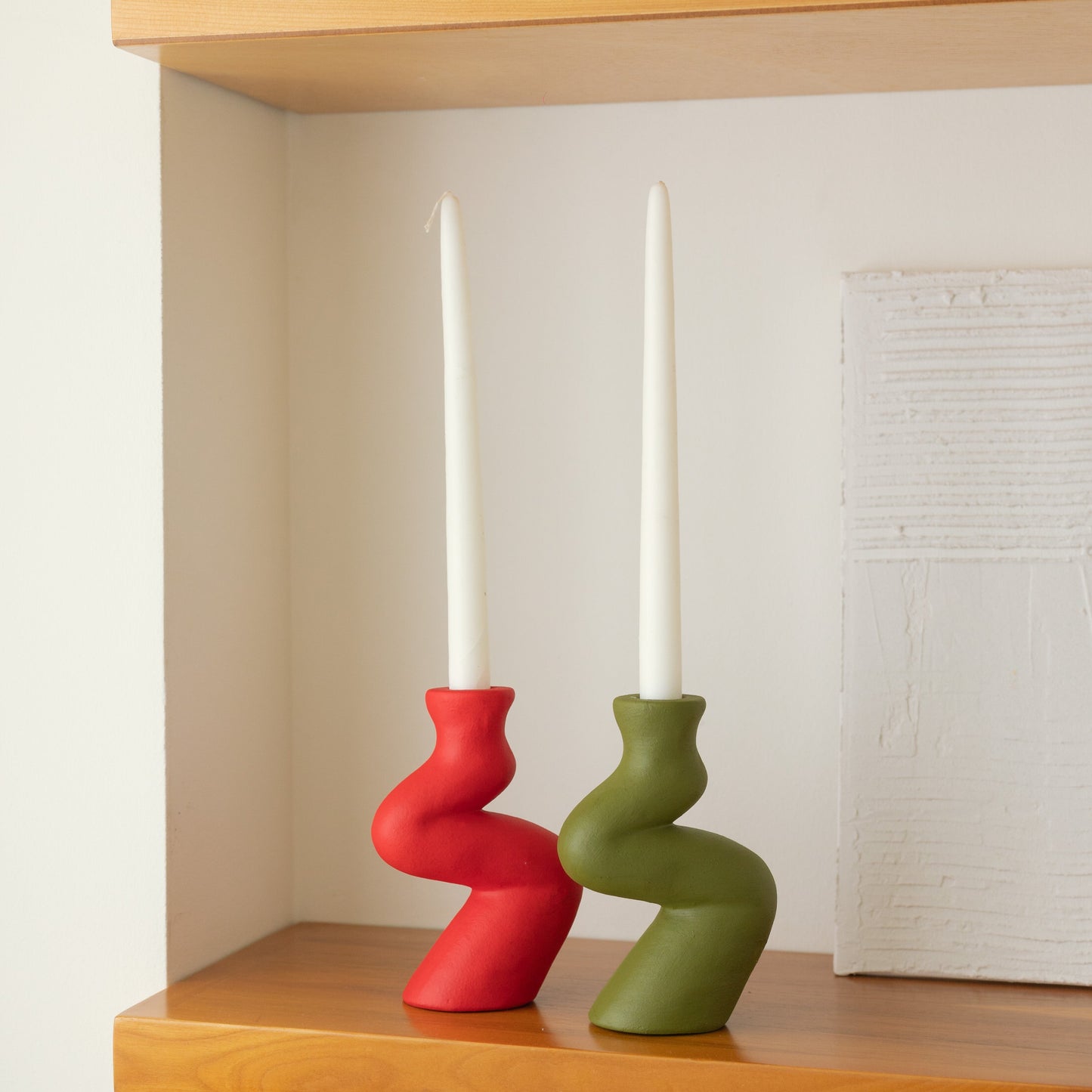 Bougeoir en céramique – Oito.Atelier – vue 3