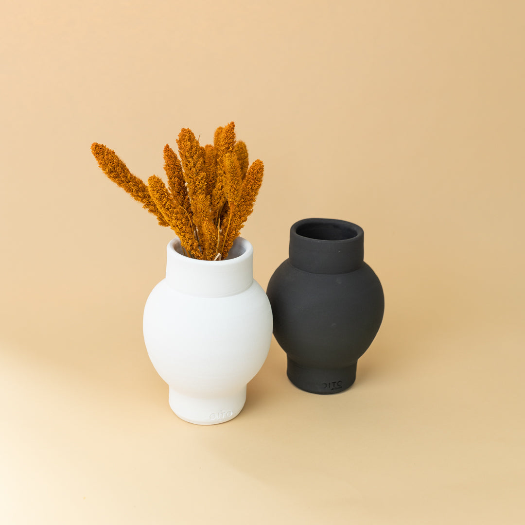Vase décoratif Parma en céramique – Oito.Atelier – vue 6