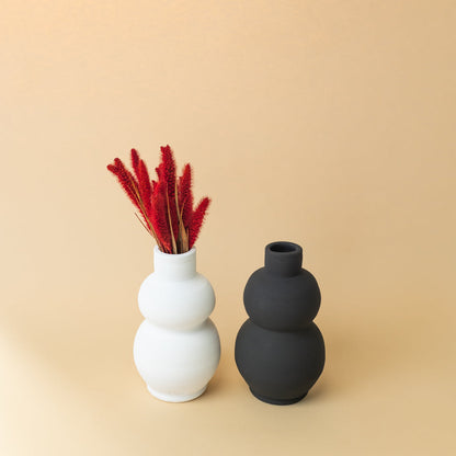 Vase décoratif Bergamo en céramique – Oito.Atelier – vue 2