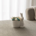 Vase lapin en céramique