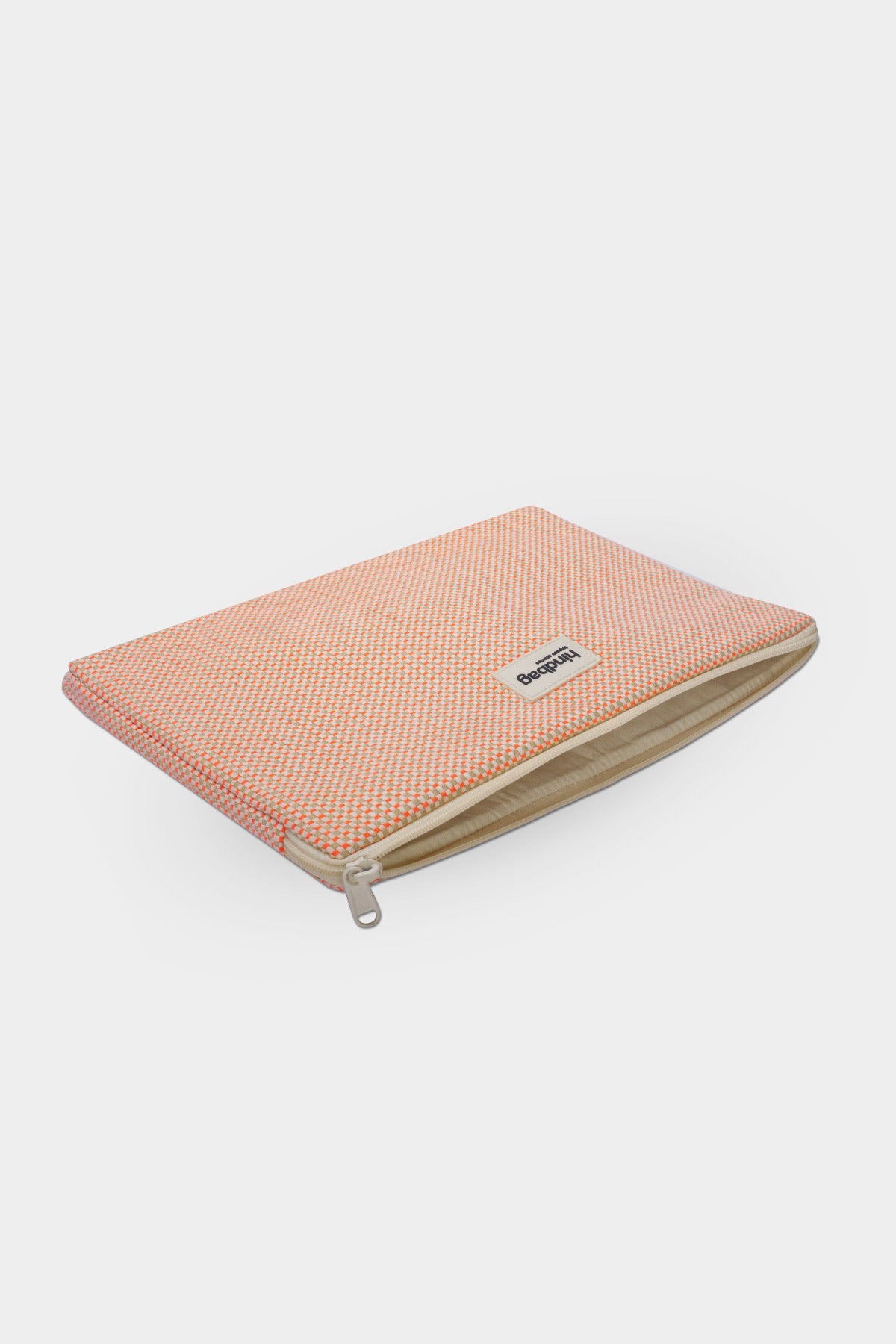 Housse d'ordinateur Ava Tressage corail