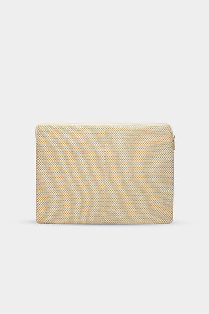 Housse d'ordinateur Ava Tressage nude
