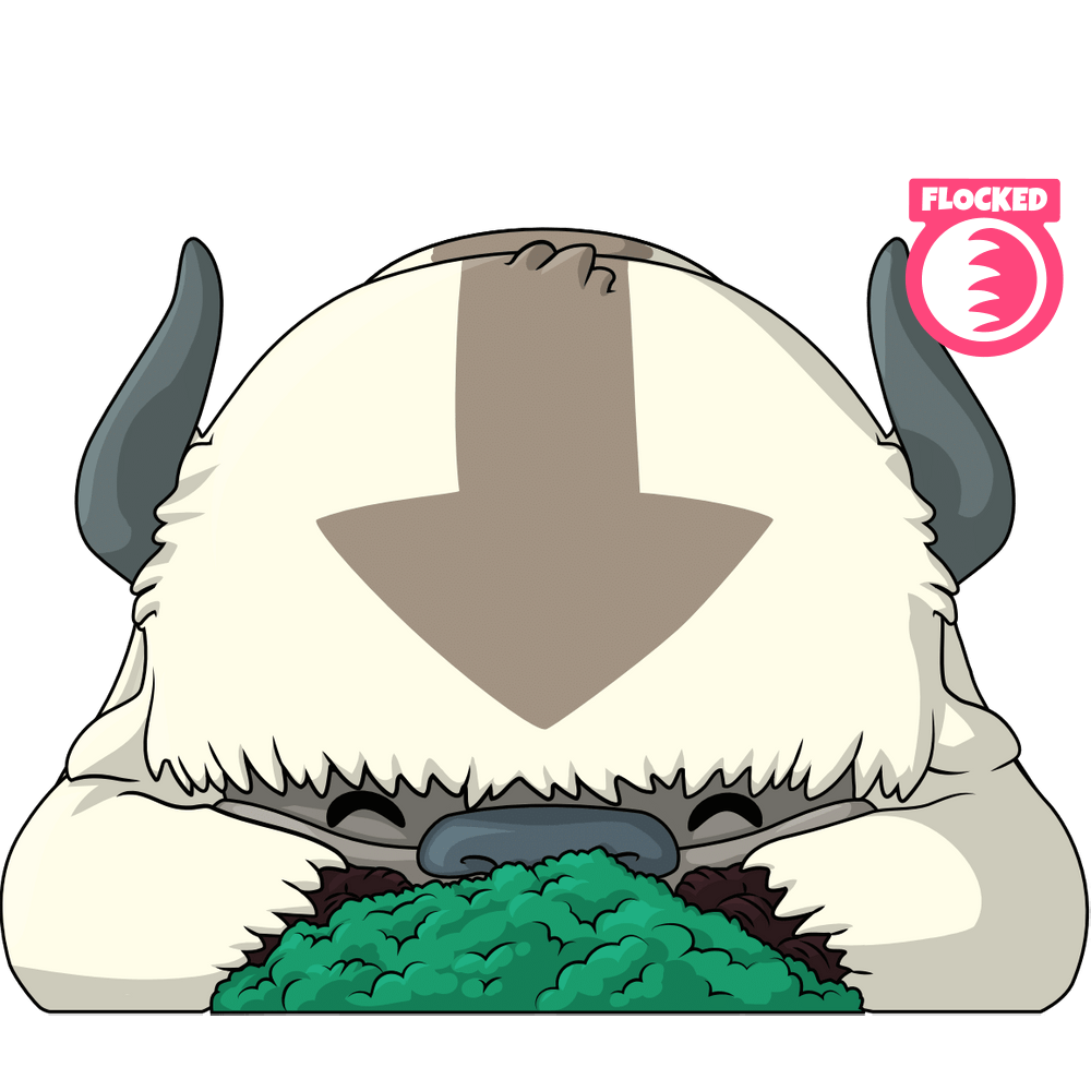 Appa Hiding Flocked