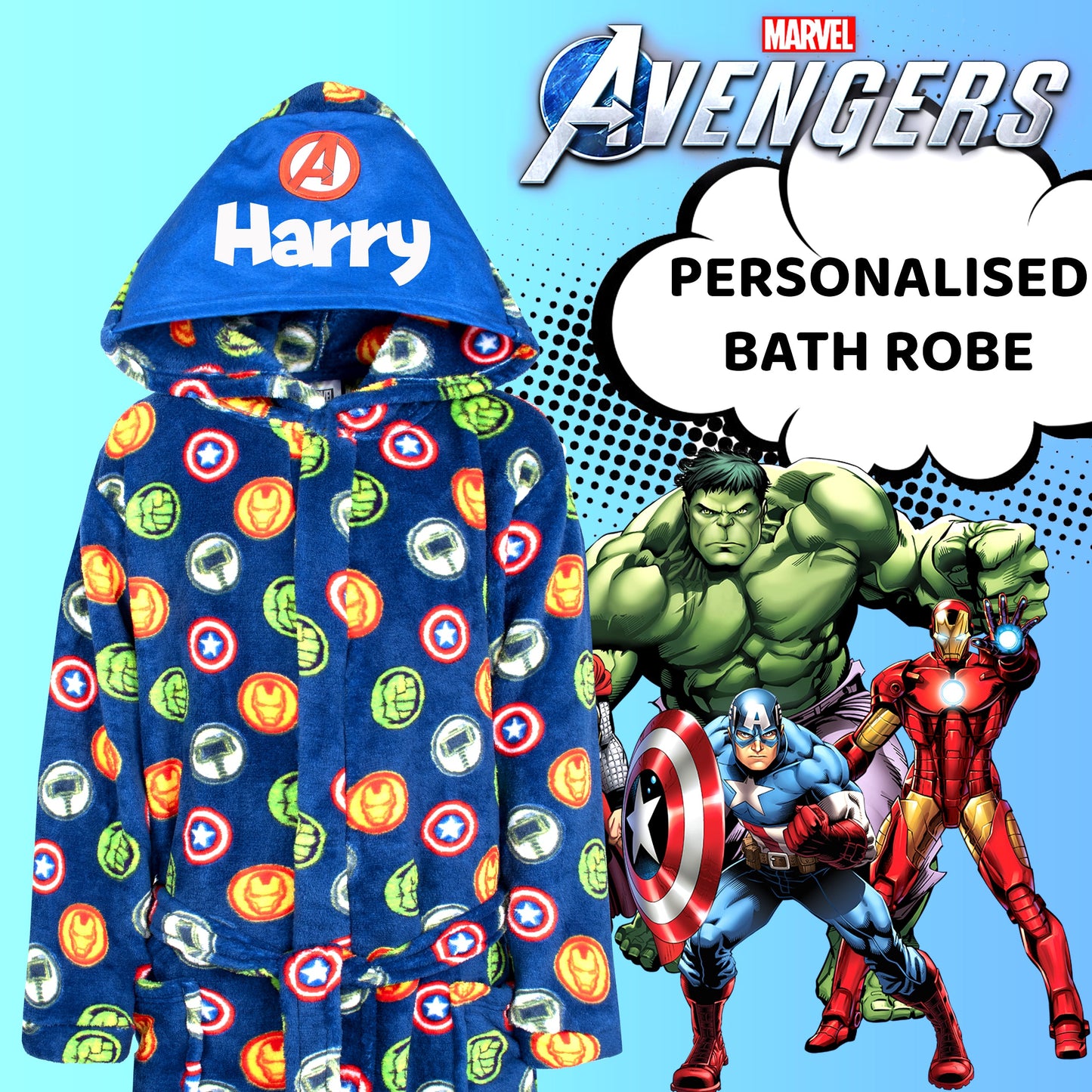 Marvel Dressing Gown – Avengers