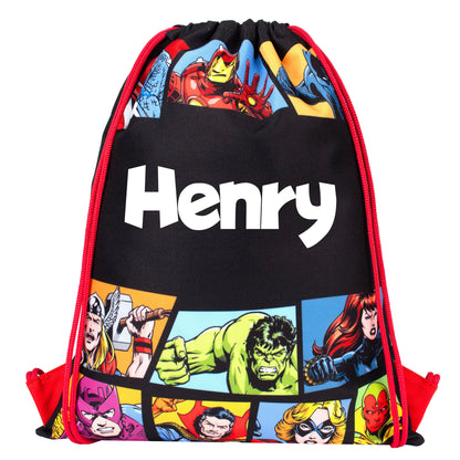 Sac à cordon – Avengers PE sac à cordon | with Name | Fringoo