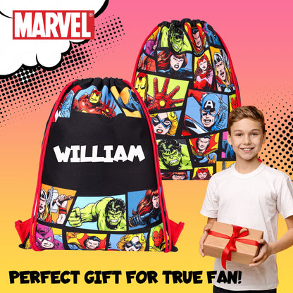 Sac à cordon – Avengers PE sac à cordon | with Name | Fringoo