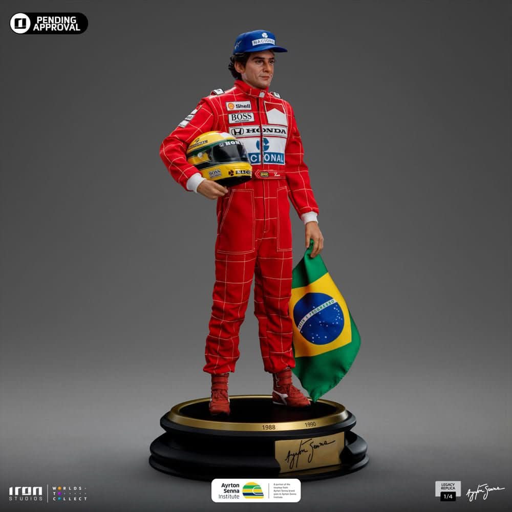 Statue Ayrton Senna - Legacy Replica 1/4