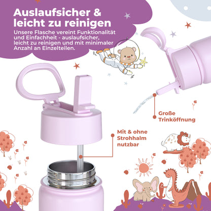 Einhorn Bundle - Bento Box M & Trinkflasche 450ml & Isolierflasche 400ml