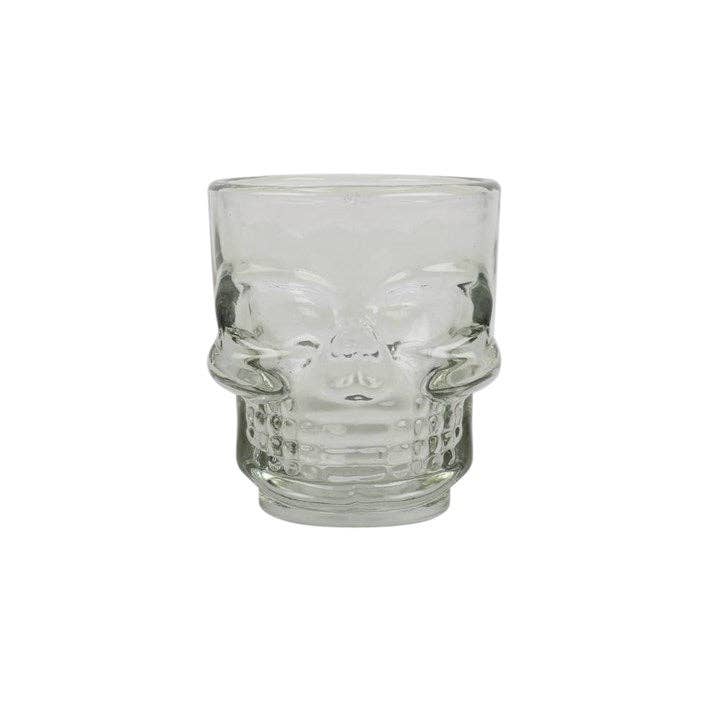 Set van 4 shotglaasjes met doodskopmotief
