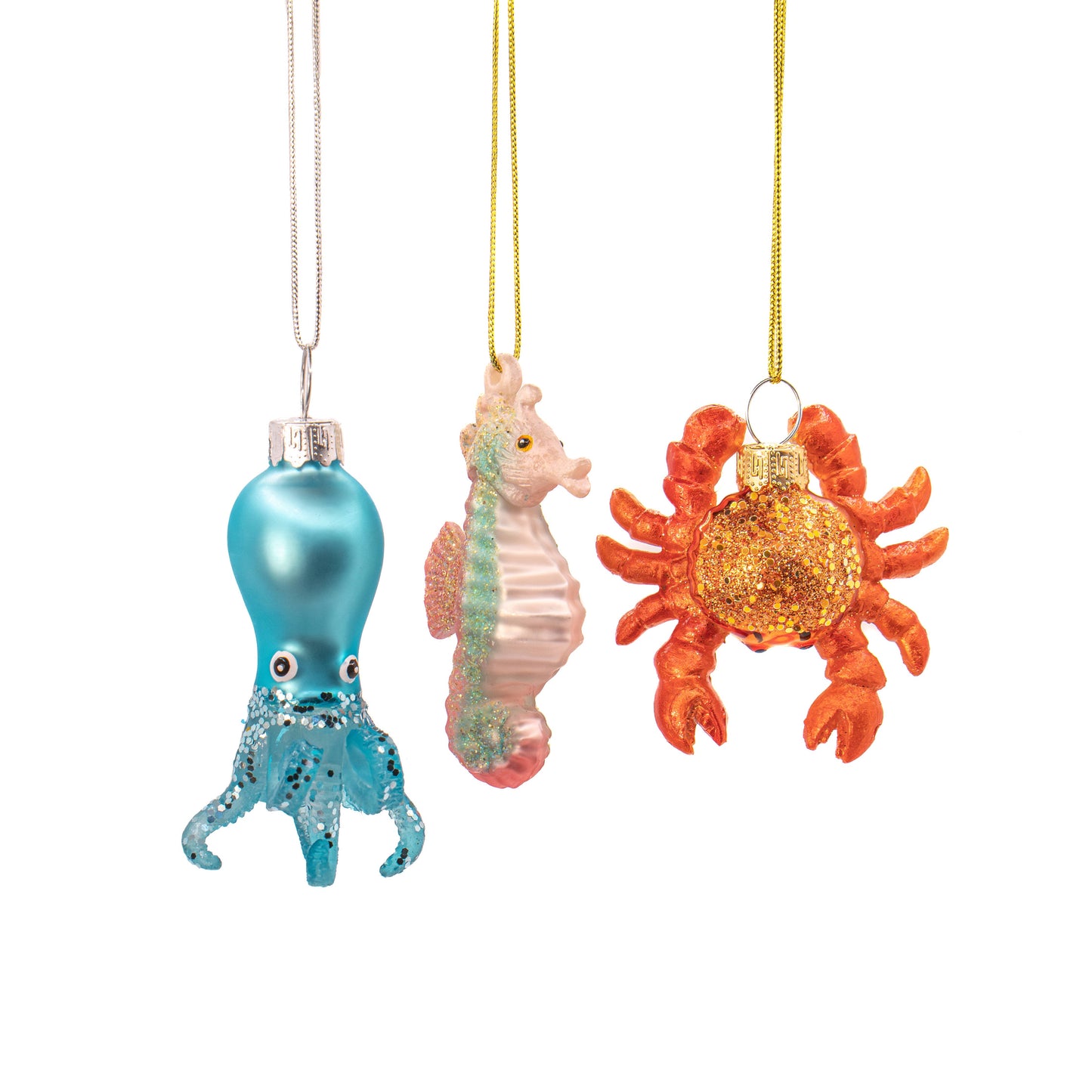 Palline in miniatura a forma di creature marine - Assortite