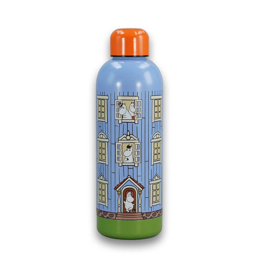 Metal Water Bottle (500 ml) - Moomin (House)