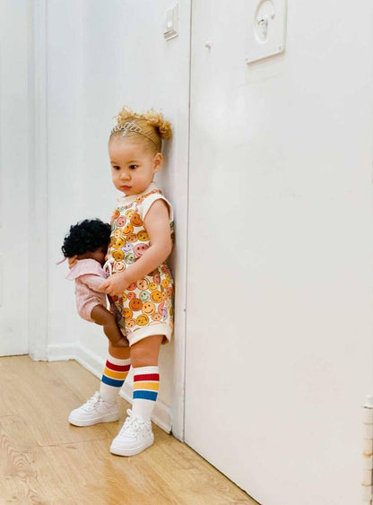 Children's Socks in Primary Colors