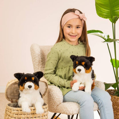 Peluche de collar de borde