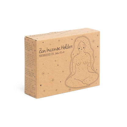 Brûle Parfum Seins Blanc Peint à la Main Helio Ferretti Vue 5