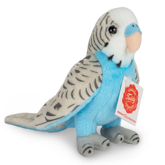 Blue Budgie Plush Toy
