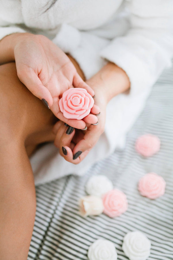 3 saponi ROSA in una bustina