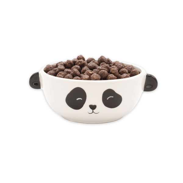 Bol à céréales panda en céramique