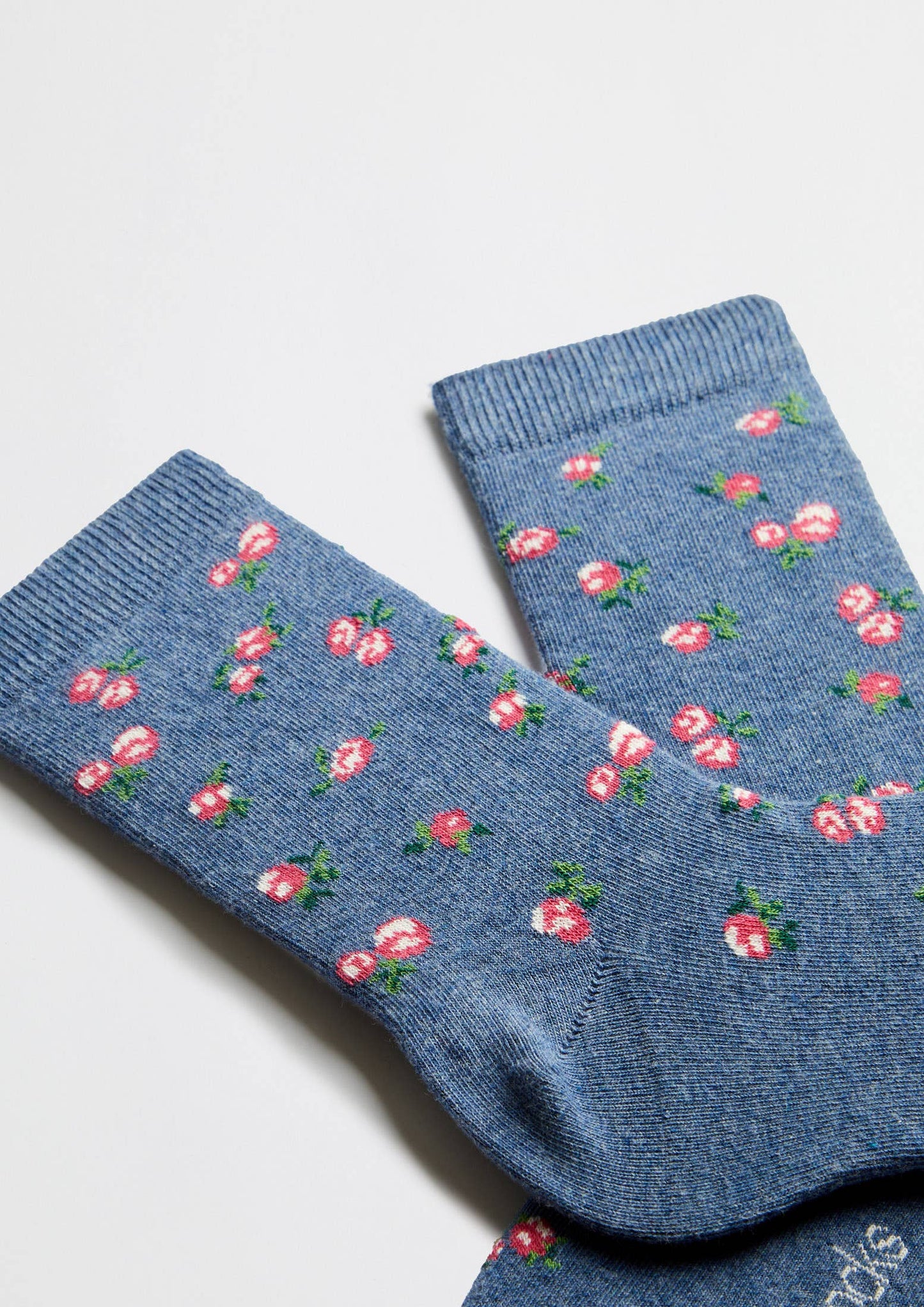 Chaussettes BeLiberty bleues en coton 100 % biologique pour femme