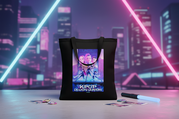 Borsa tote K-POP Demon Hunters - Poster principale