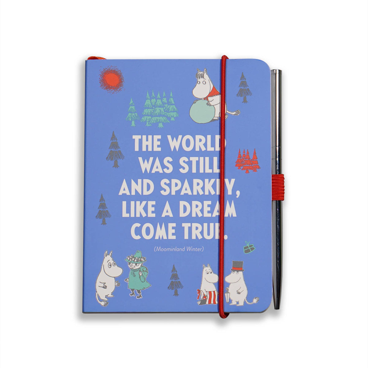Carnet A6 Moomin - et Stylo Hiver