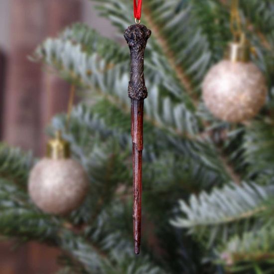 Decoración navideña de Harry Potter - Varita de Harry