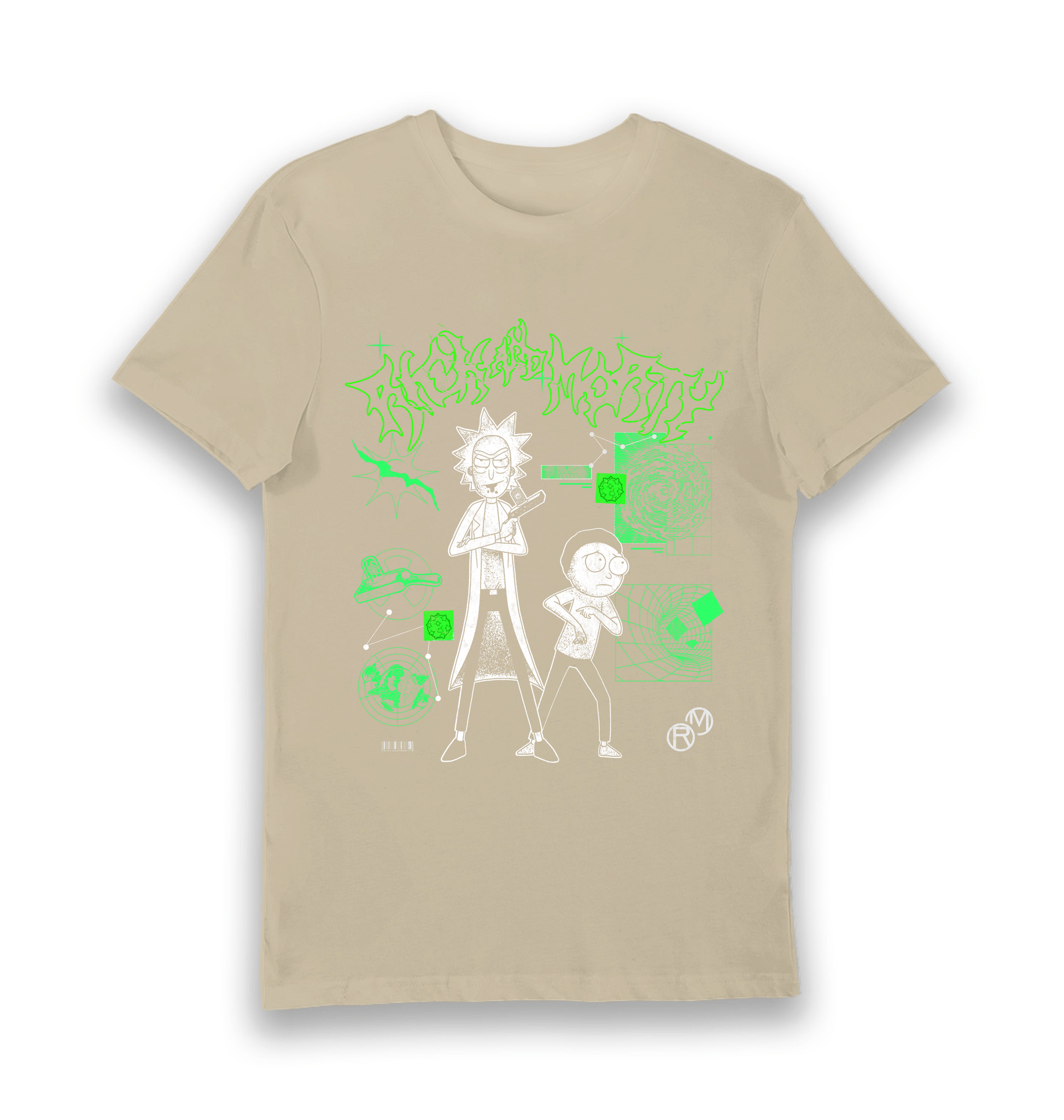 T-shirt adulte Rick and Morty Portal Math