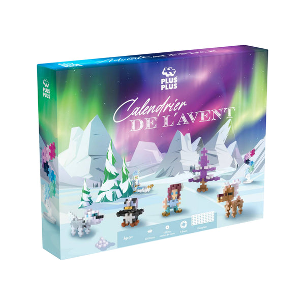 Calendrier de l'Avent PLUS PLUS "Aurores boréales" 600p