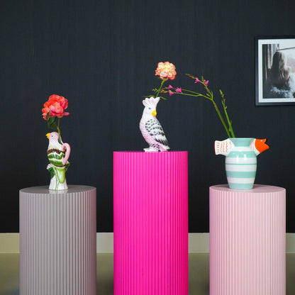 Cockatoo Vase
