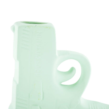 Vase - Pistol - Ceramic - Mint Green - 12x5x12cm
