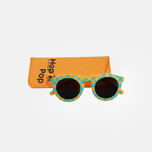 Occhiali da sole per bambini - CAT 3 - Matchy Vichy Blue