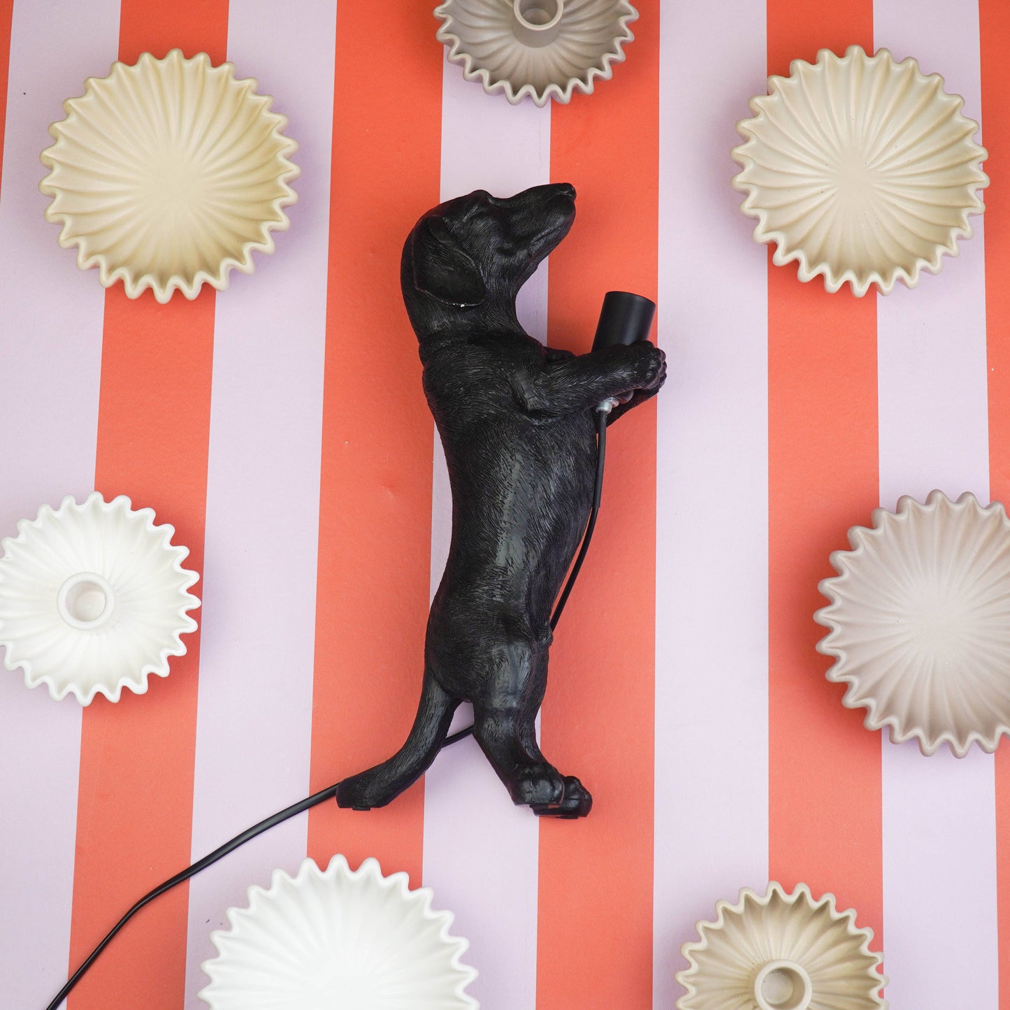 Lámpara Dachshund - Negra