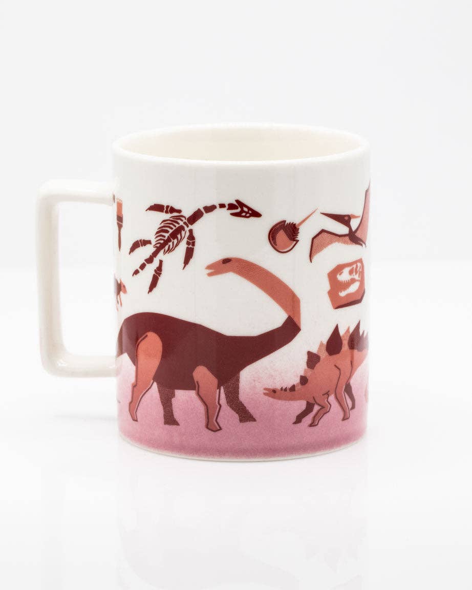 Mug de Paléontologie Rétro (350 ml) – produit scientifique Cognitive Surplus EU, vue 2