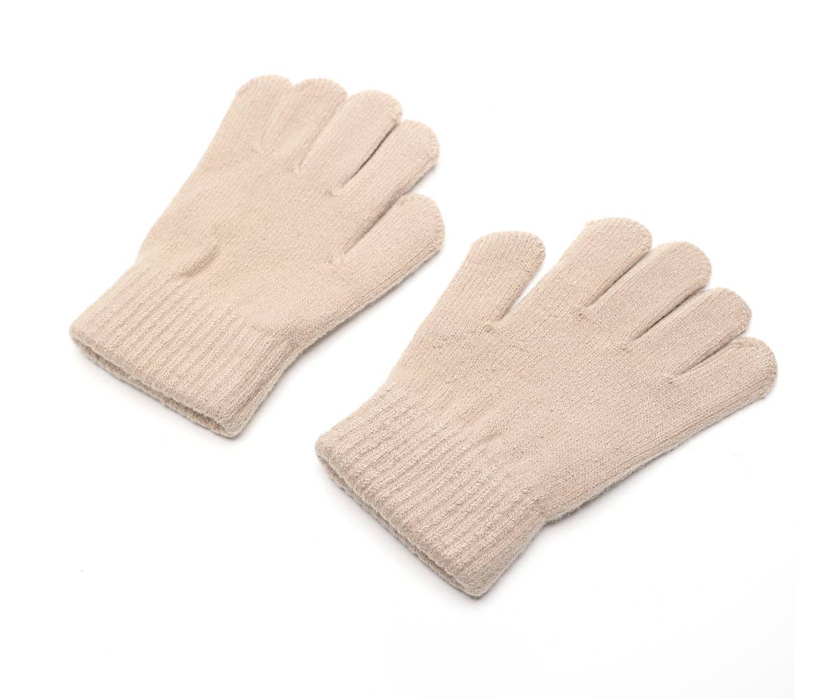 Conjunto de inverno bege - Natureza Geométrica