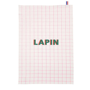 Torchon Les Petits Noms - Lapin