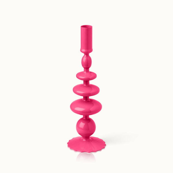 Bougeoir en verre Bubble Barbie