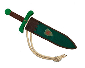 Épée Kamelot S + Fourreau Marron/Verte