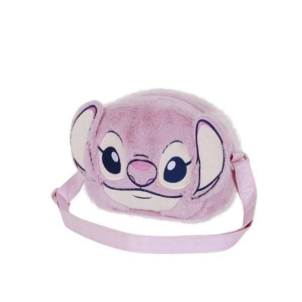 Bolsa de ombro de peluche mini Disney Stitch Angel Heart