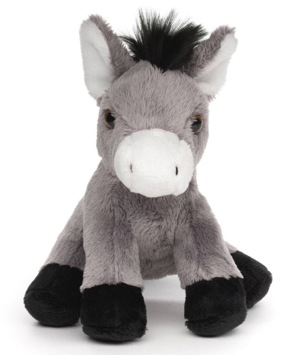 Peluche en forme d'âne, assise, 14 cm (hauteur) Uni Toys