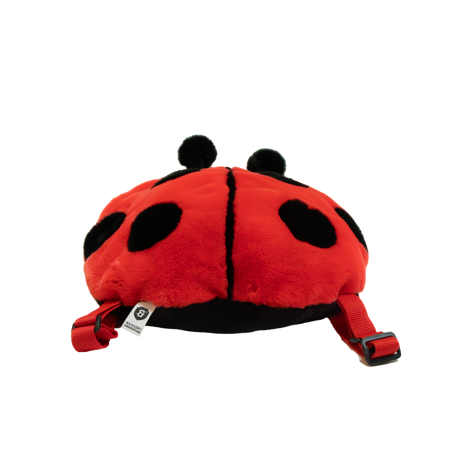 Sac à dos peluche enfant coccinelle - Wild & Soft
