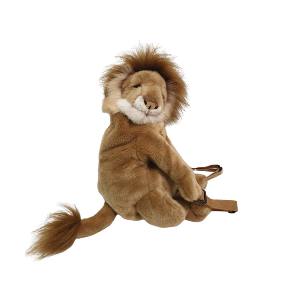 Sac à dos peluche enfant lion - Wild & Soft