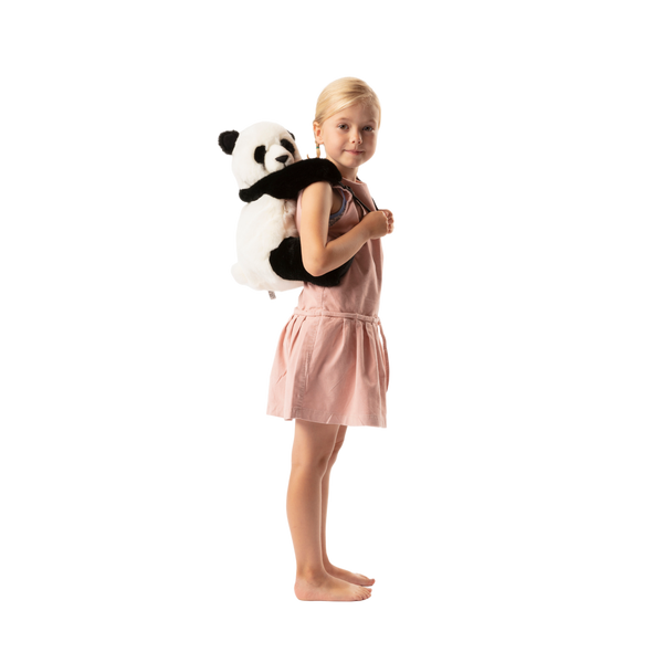 Sac à dos peluche enfant panda - Wild & Soft