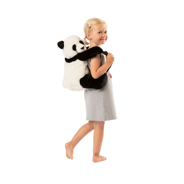 Sac à dos peluche enfant panda - Wild & Soft
