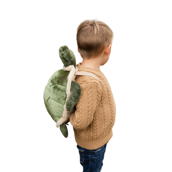 Sac à dos peluche enfant tortue - Wild & Soft