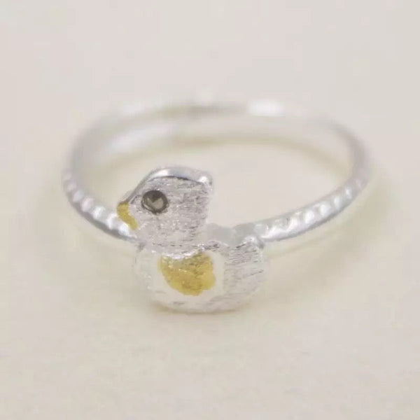 Bague Canard Argent – visuel produit