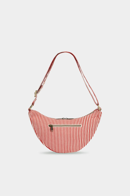 Sac Banane Andrea Rayures rouge