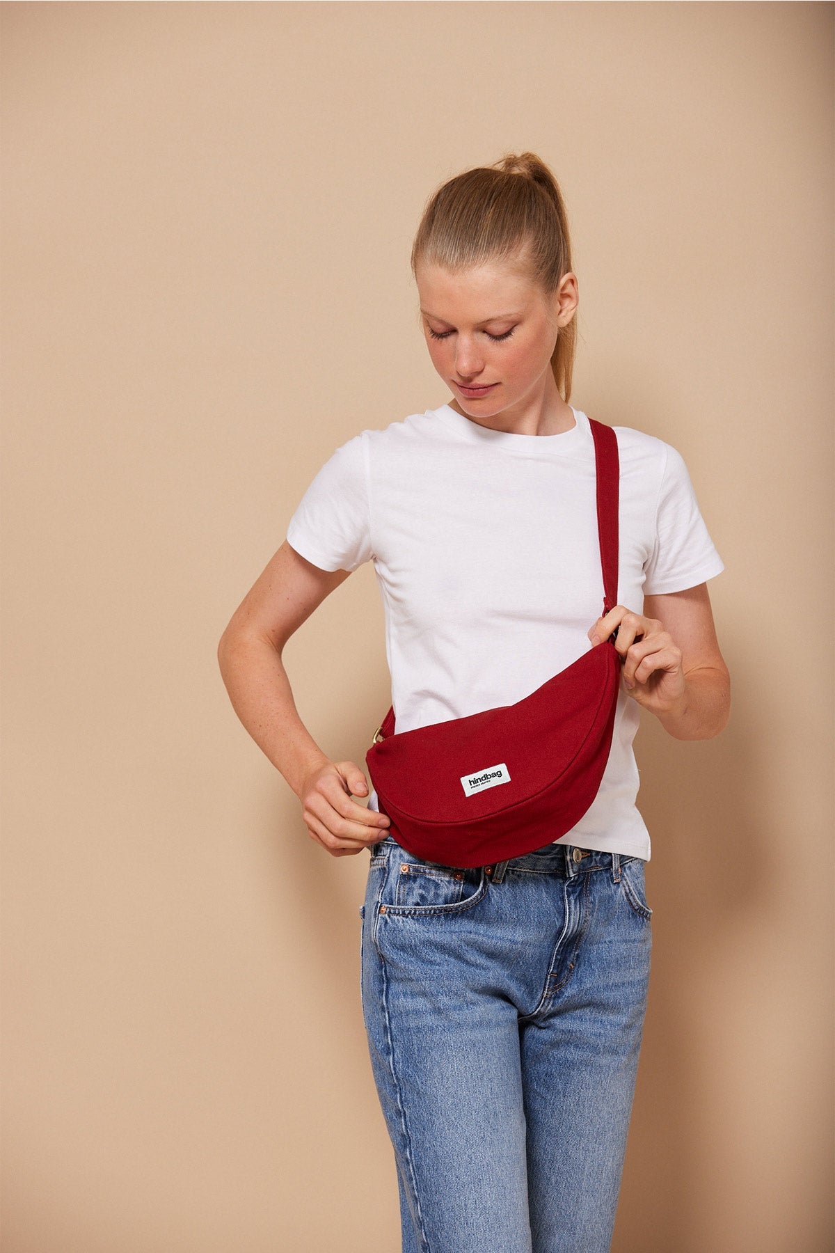 Sac banane Andrea Terracotta