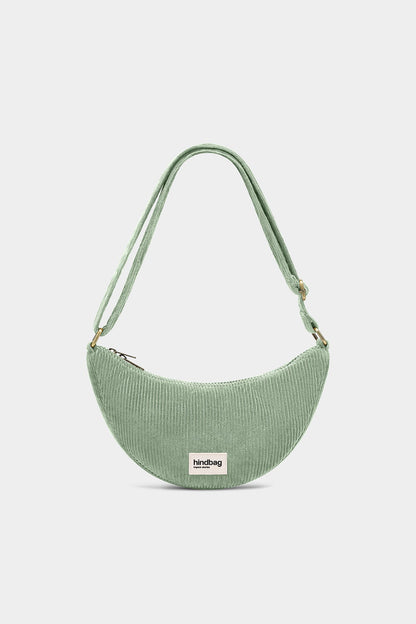 Sac banane Andrea Velours Vert d'eau