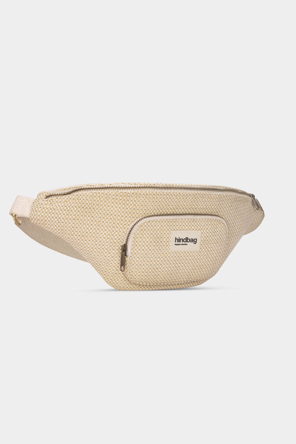 Sac banane Sofia Tressage nude